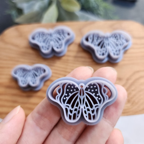 Polymer Clay cutters Butterfly Moth Animal Earrings molds Polymer clay tools sharp cutter stamp Jewelry earrings cutters Clay supplies