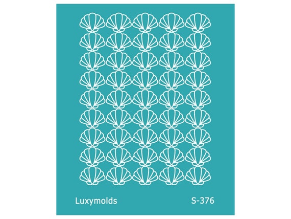 Silk screen stencil for polymer clay "Luxymolds" S-376