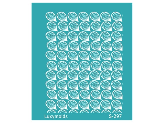 Silk screen stencil for polymer clay "Luxymolds" S-297