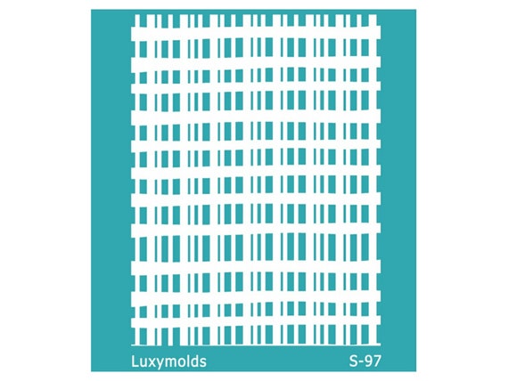 Silk screen stencil for polymer clay "Luxymolds" S-97