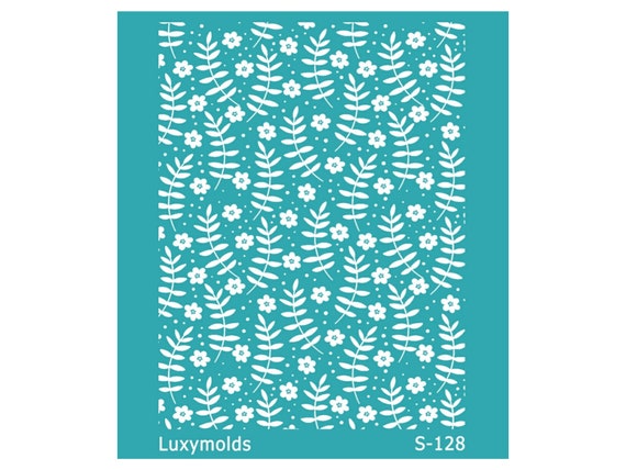 Silk screen stencil for polymer clay "Luxymolds" S-128