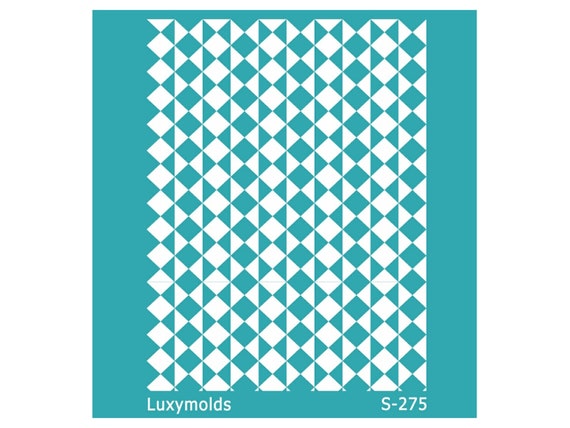 Silk screen stencil for polymer clay "Luxymolds" S-275