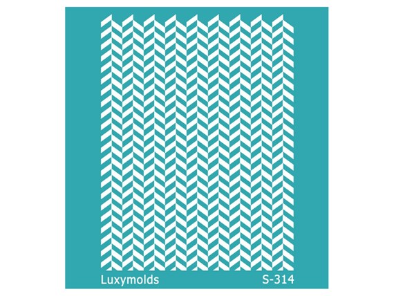 Silk screen stencil for polymer clay "Luxymolds" S-314