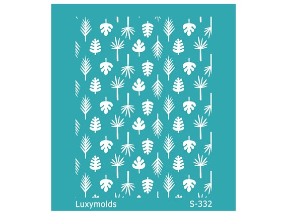 Silk screen stencil for polymer clay "Luxymolds" S-332