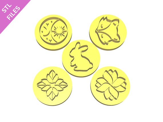 Digital STL files for 3D printing Clay cutters Earrings sharp version cutters download files for resin machine