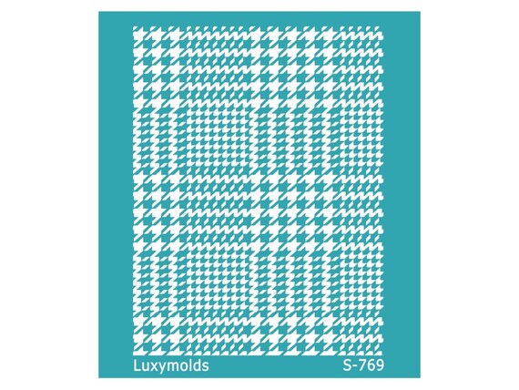 Silk screen stencil for polymer clay "Luxymolds" S-769