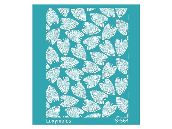 Silk screen stencil for polymer clay "Luxymolds" S-564