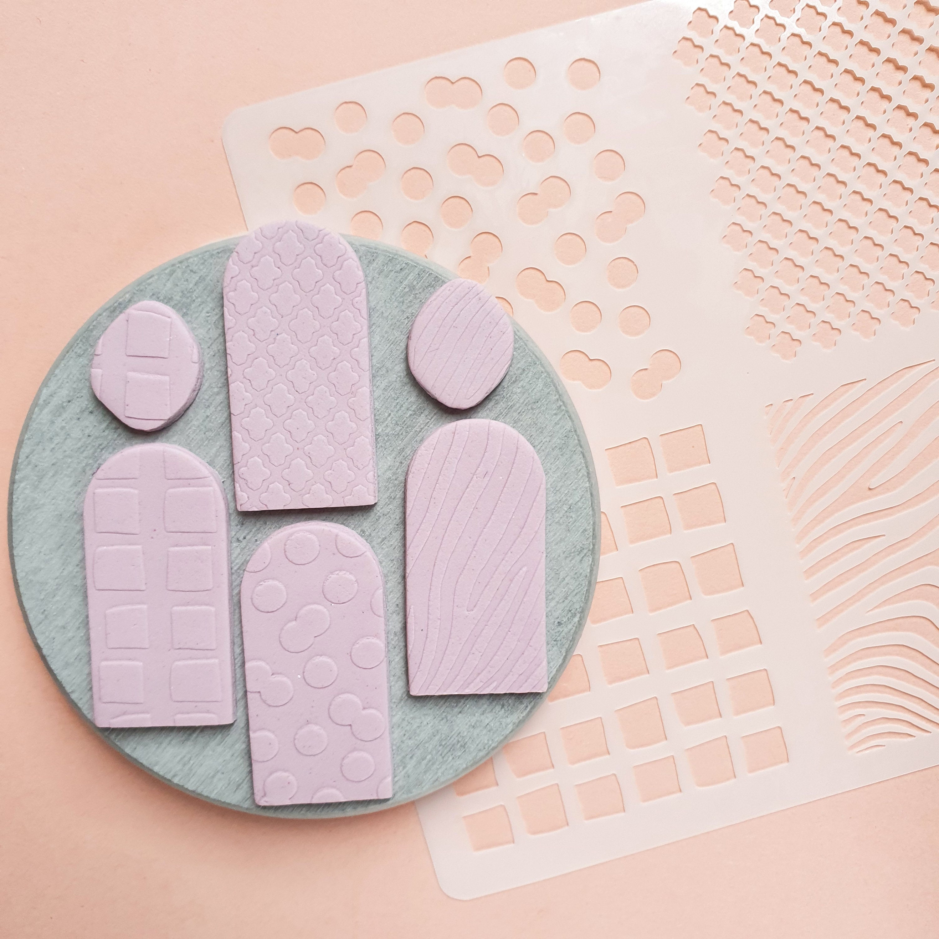 Ceramics & Pottery Sculpting & Forming Texture sheet Polymer clay