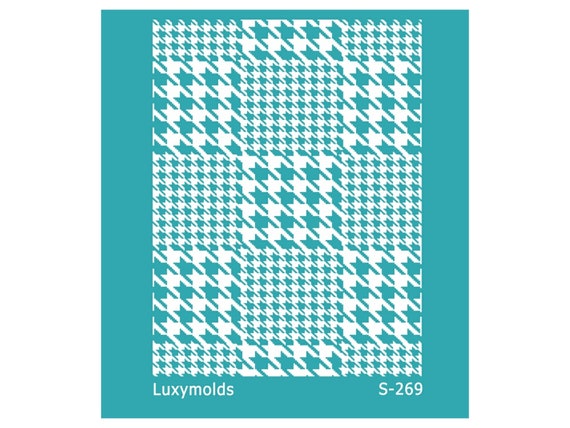 Silk screen stencil for polymer clay "Luxymolds" S-269