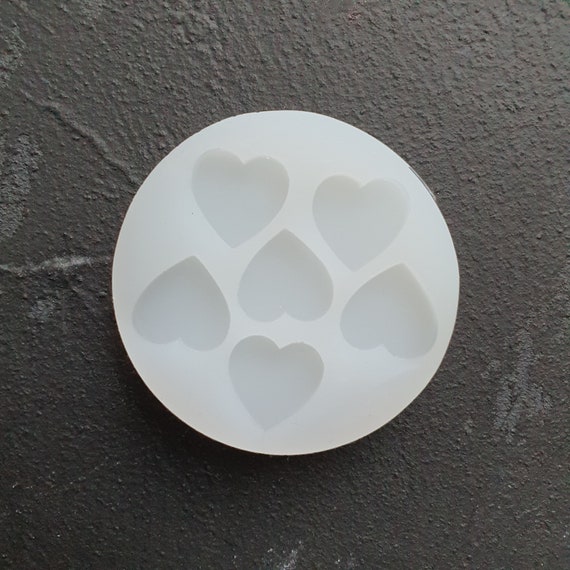 Silicone earring mold Heart Jewelry Resin mould for resin and epoxy