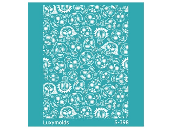 Silk screen stencil for polymer clay "Luxymolds" S-398
