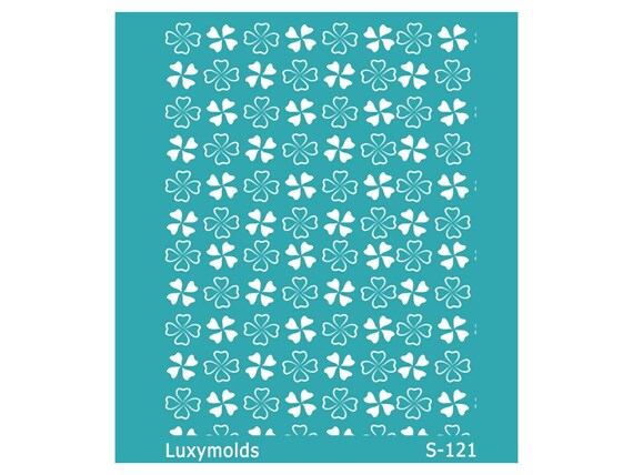 Silk screen stencil for polymer clay "Luxymolds" S-121