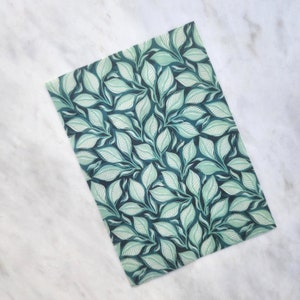 Papier transfert hydrosoluble pour bricolage en pâte polymère &quot;Feuilles&quot;