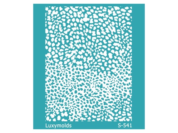 Silk screen stencil for polymer clay "Luxymolds" S-541