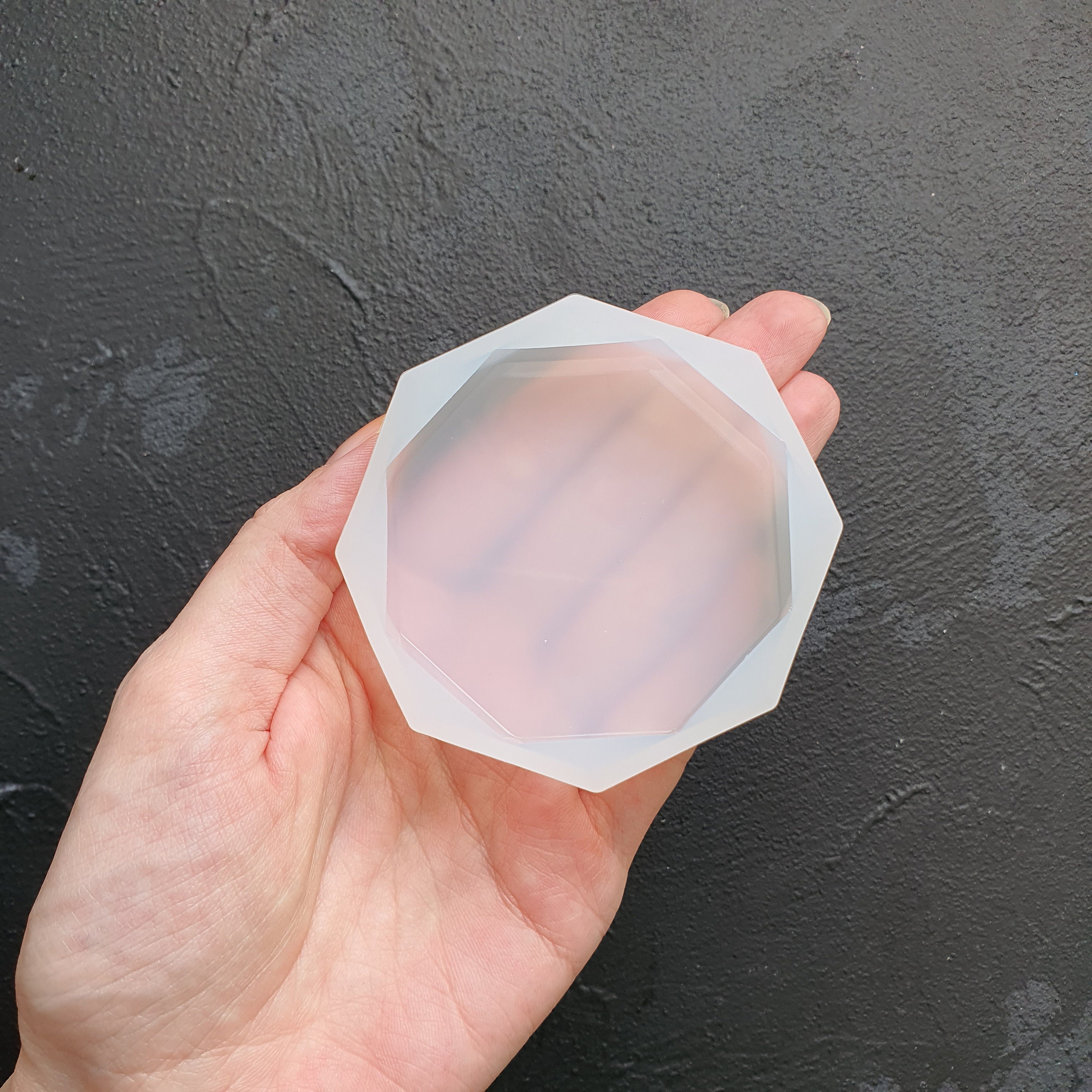 Wholesale DIY Octagon Coaster Silicone Molds 