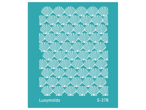 Silk screen stencil for polymer clay "Luxymolds" S-378