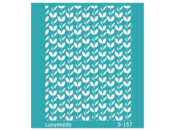 Silk screen stencil for polymer clay "Luxymolds" S-157