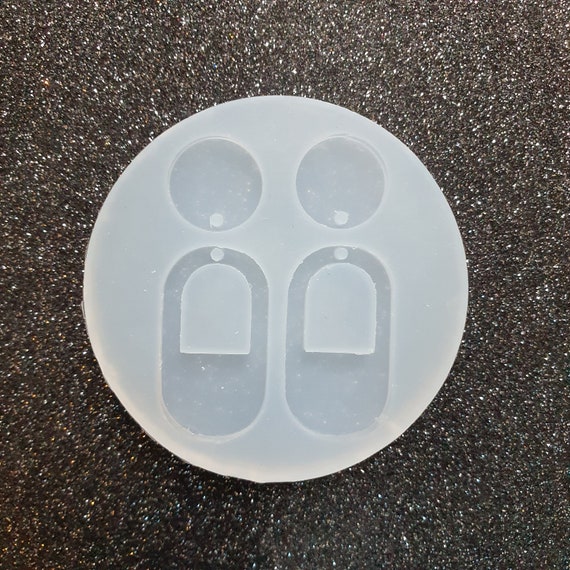 Silicone earring mold Jewelry Resin mould for resin and epoxy