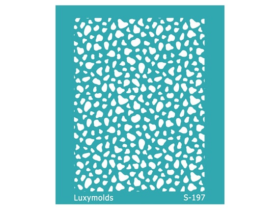 Silk screen stencil for polymer clay "Luxymolds" S-197
