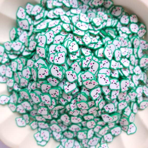 Mini clouds polymer clay shapes for Resin Epoxy crafts for nail design