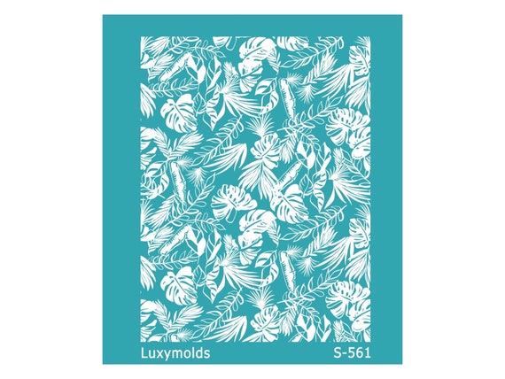 Silk screen stencil for polymer clay "Luxymolds" S-561