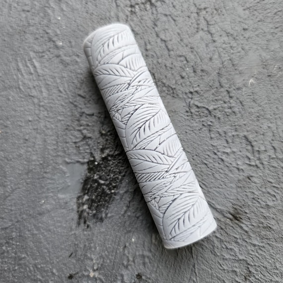 Polymer clay texture roller clay stamp 3D printed embossing