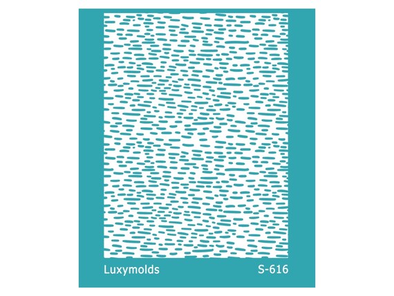 Silk screen stencil for polymer clay "Luxymolds" S-616