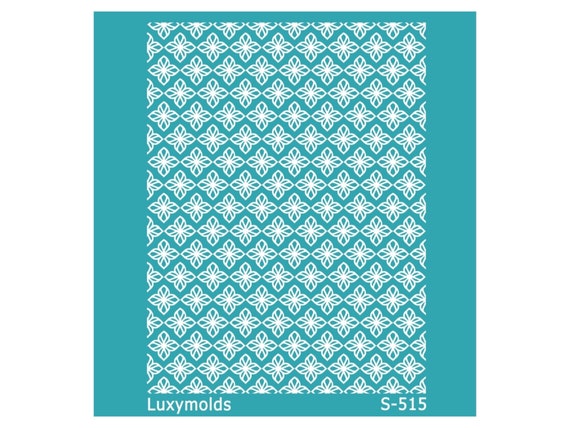 Silk screen stencil for polymer clay "Luxymolds" S-515