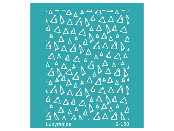 Silk screen stencil for polymer clay "Luxymolds" S-150