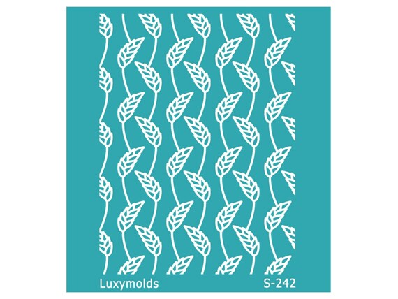 Silk screen stencil for polymer clay "Luxymolds" S-242