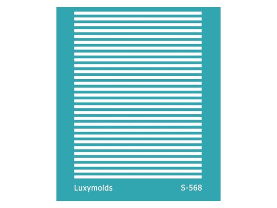 Silk screen stencil for polymer clay "Luxymolds" S-568