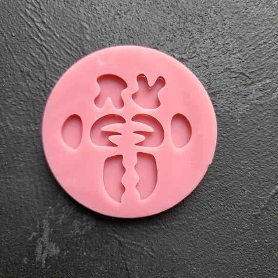 Silicone earrings mold mould for resin and eposy