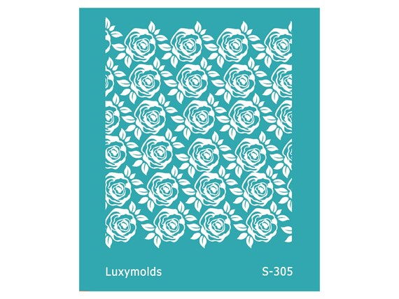 Silk screen stencil for polymer clay "Luxymolds" S-305