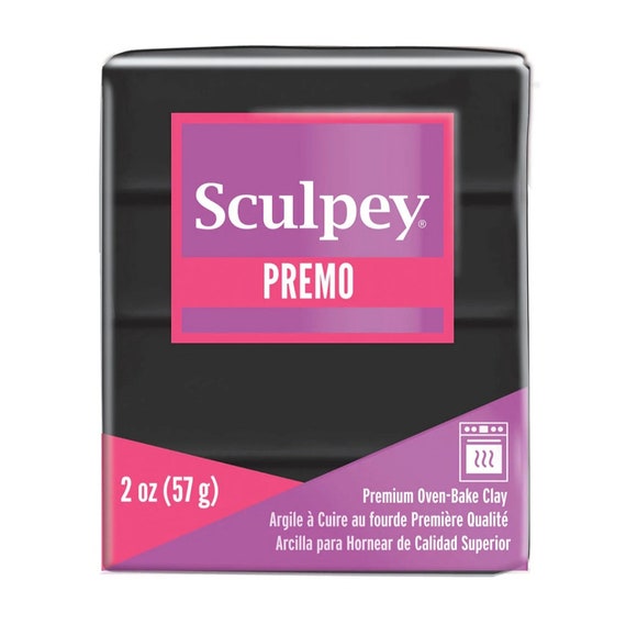 Premo Sculpey Polymer clay 2 oz (57g) - Black