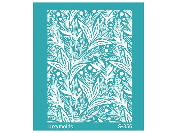 Silk screen stencil for polymer clay "Luxymolds" S-356