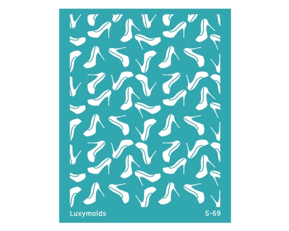 Silk screen stencil for polymer clay "Luxymolds" S-69