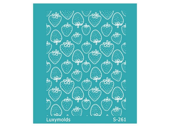 Silk screen stencil for polymer clay "Luxymolds" S-261