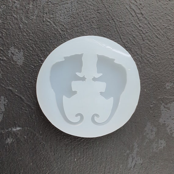 Silicone earrings mold "Possum" for resin and epoxy