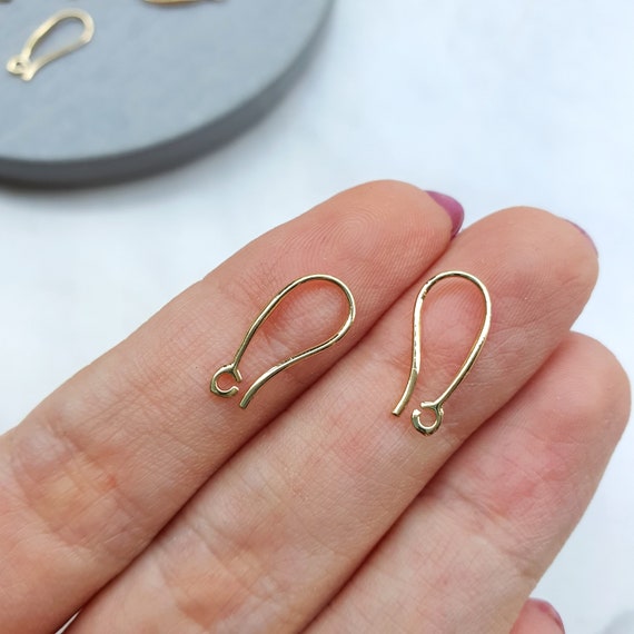 Gold filled Earrings components Earrings findings DIY jewelry