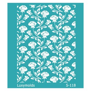 Silk screen stencil for polymer clay "Luxymolds" S-118