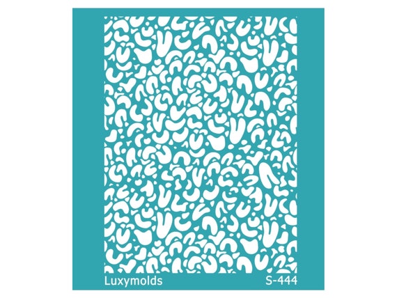 Silk screen stencil for polymer clay "Luxymolds" S-444