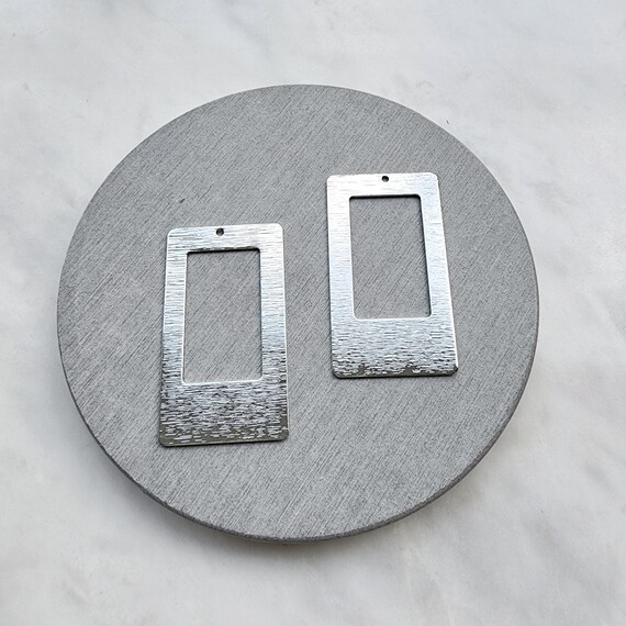 Silver charms Earrings components Earrings findings DIY jewelry