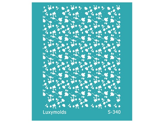 Silk screen stencil for polymer clay "Luxymolds" S-340