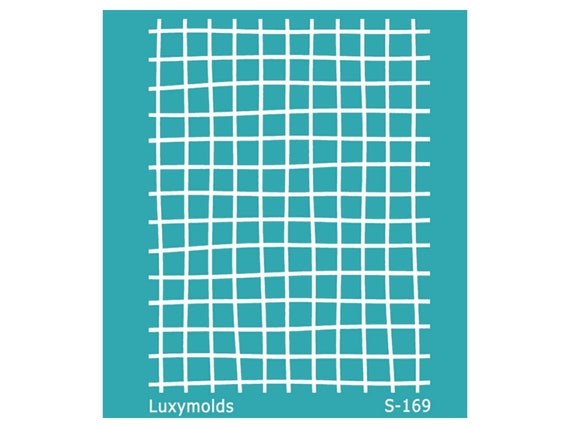 Silk screen stencil for polymer clay "Luxymolds" S-169