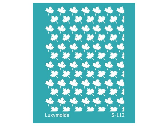 Silk screen stencil for polymer clay "Luxymolds" S-112