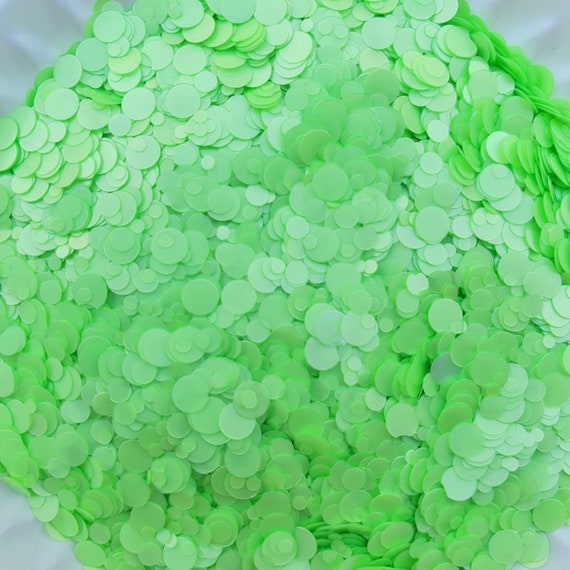 Chunky glitter "Lime" for Resin Epoxy crafts, for nail design