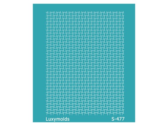 Silk screen stencil for polymer clay "Luxymolds" S-477