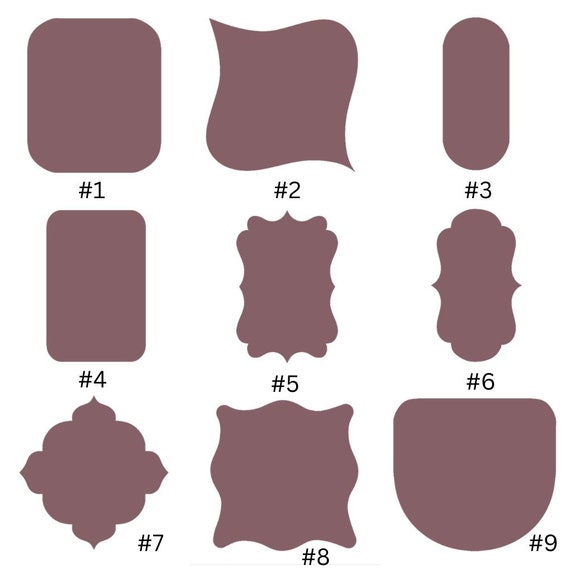 9 pcs micro cutters Polymer clay micro cutter 3D print jewelry molds Earrings clay mold