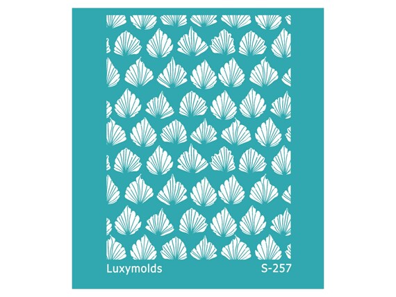 Silk screen stencil for polymer clay "Luxymolds" S-257