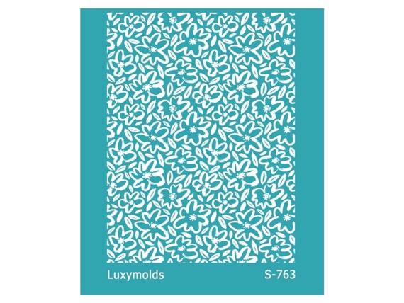 Silk screen stencil for polymer clay "Luxymolds" S-763